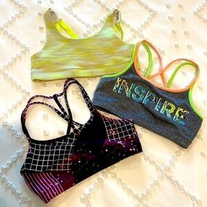 3 Sports Bras for Girls
